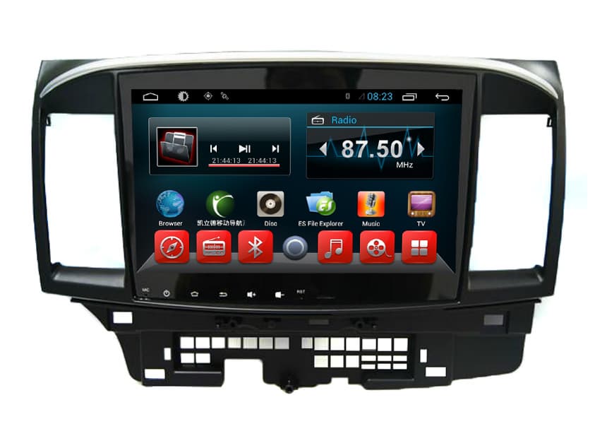 10_ Car Stereo Android DVD Player for Mitsubishi Lancer EX